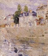 Berthe Morisot The Dock of Buchwu Spain oil painting artist